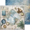 papier scrapbook Craft o'clock - summer adventures [zestaw 8" x 8"]