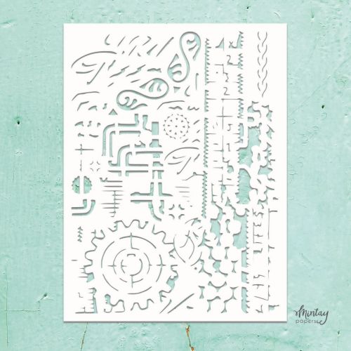 szablon / maska Mintay - mixed 11 [MTK-STEN-60]
