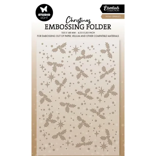 folder do embossingu Studio light - holly sparkles