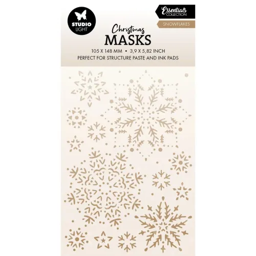 szablon / maska Studio Light - snow background [SL-ES-MASK353]