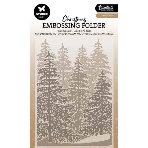 folder do embossingu Studio light - forest background