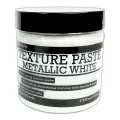 pasta teksturowa - Ranger Texture Paste Metallic White  (metaliczna biel) 116ml