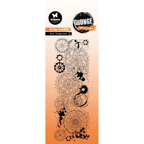 stempel silikonowy Studio Light - gear background