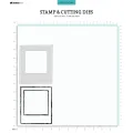 wykrojnik i stempel Studio light - polaroid frame [HE-ND-SCD84]