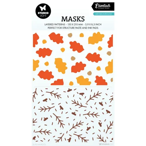 szablon / maska Studio Light - leaf background [SL-ES-MASK372]