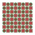 szablon Vaessen Creative -  checkered pattern 3pcs [3625-0120]