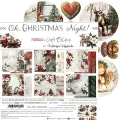 papier scrapbook Craft o'clock - christmas night [zestaw 8" x 8"]
