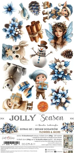 zestaw dodatków - jolly season - flowers &amp; more