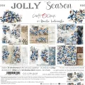 papier scrapbook Craft o'clock - jolly season [zestaw 8" x 8"]