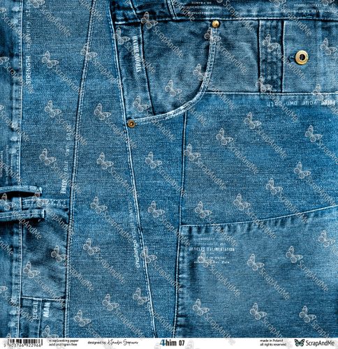 papier scrapbook ScrapAndMe - 4 him 07/08