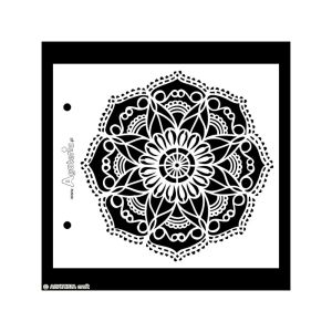 szablon Agateria - serwetka / mandala