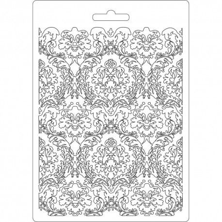 forma do odcisków Stamperia - A5 tekstura - motyw damasceński [K3PTA554]