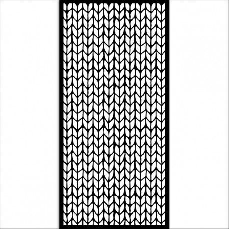 szablon Stamperia 12 x 25 cm - whispering woods - sweterek