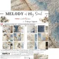 papier scrapbook Craft o'clock - melody of my soul - zestaw bazowy mix 20x20 cm