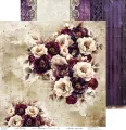papier scrapbook Craft o'clock - plum &amp; caramel [zestaw 12" x 12"]
