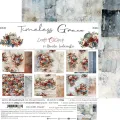 papier scrapbook Craft o'clock - timeless grace - zestaw bazowy mix 20x20 cm