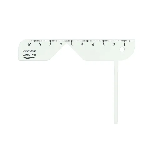 narzędzie / linijka do tworzenia okładek - Vaessen Creative book cover guide