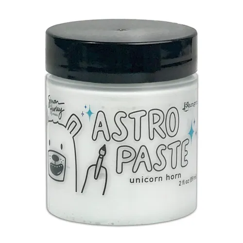 pasta brokatowa Ranger Astro Paste - unicorn horn (biała z brokatem)