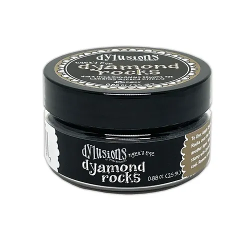 puder do embossingu Dylusions Dyamond Rocks - tiger's eye (brązowy)
