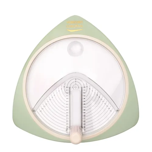 Vaessen Creative - circle cutter Ø6" incl. 3 spare blades (miętowy)