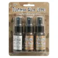 mgiełka Ranger Distress mica spray - zestaw 3 szt (platynowa, brązowa, złota)