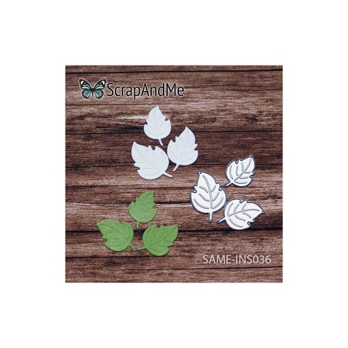 wykrojnik SracpAndMe - listki [SAME-INS036]