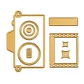 wykrojnik - Vaessen Creative mini cutting and embossing dies vintage camera [3625-0211]