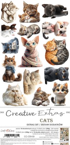 zestaw dodatków - creative extras - cats