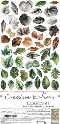 zestaw dodatków - creative extras - leaves 1