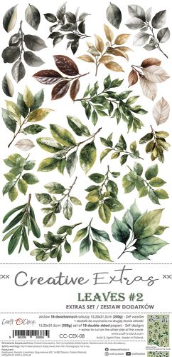zestaw dodatków - creative extras - leaves 2