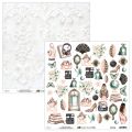 papier scrapbook Mintay Papers - lady's secret - arkusz z elementami