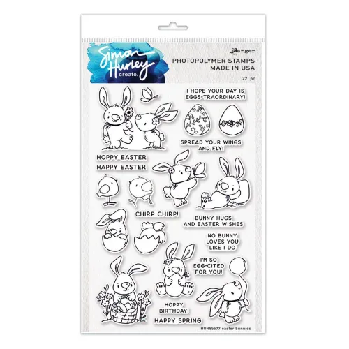 stempel gumowy by Simon Hurley - easter bunnies