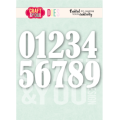 wykrojnik Craft&amp;You - numbers / cyfry [CW392]