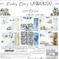 papier scrapbook Craft o'clock - baby boy universe [zestaw 8" x 8"]