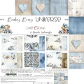 papier scrapbook Craft o'clock - baby boy universe [zestaw 8" x 8"]