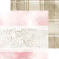 papier scrapbook Craft o'clock - baby girl universe - zestaw bazowy mix 20x20 cm