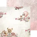 papier scrapbook Craft o'clock - baby girl universe [zestaw 8" x 8"]