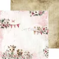 papier scrapbook Craft o'clock - baby girl universe [zestaw 8" x 8"]