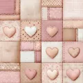 papier scrapbook Craft o'clock - baby girl universe [zestaw 8" x 8"]