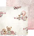 papier scrapbook Craft o'clock - baby girl universe [zestaw 12" x 12"]