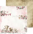 papier scrapbook Craft o'clock - baby girl universe [zestaw 12" x 12"]