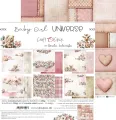 papier scrapbook Craft o'clock - baby girl universe [zestaw 12" x 12"]