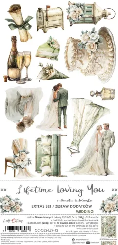 zestaw dodatków - lifetime loving you - wedding