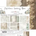 papier scrapbook Craft o'clock - lifetime loving you - zestaw bazowy 20x20 cm