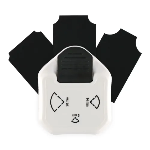 dziurkacz narożny Paperfuel - 3w1 wcięcia / bilet