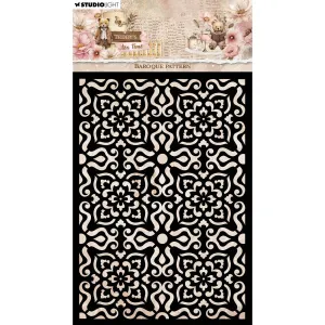 szablon / maska Studio Light - baroque pattern [SL-TTT-MASK389]