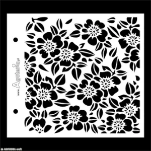 szablon Agateria - peonia