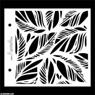 szablon Agateria - piórka