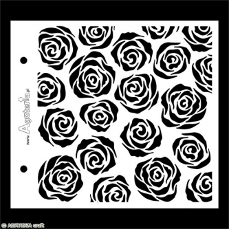 szablon Agateria - róże