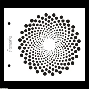 szablon Agateria - wir kół